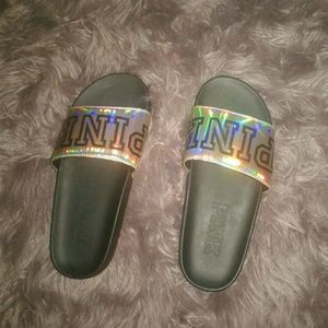 PINK Holographic Slides